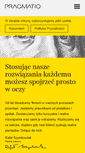 Mobile Screenshot of pragmatiq.pl